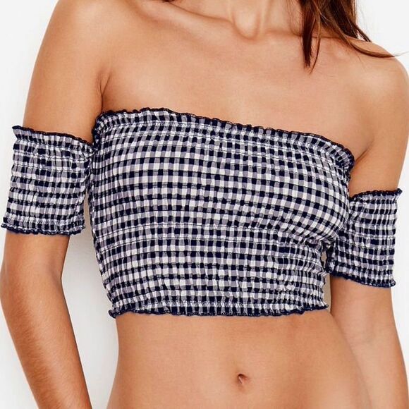 VICTORIA'S SECRET Sexy Tee Off-shoulder Bra Top - Picture 1 of 2